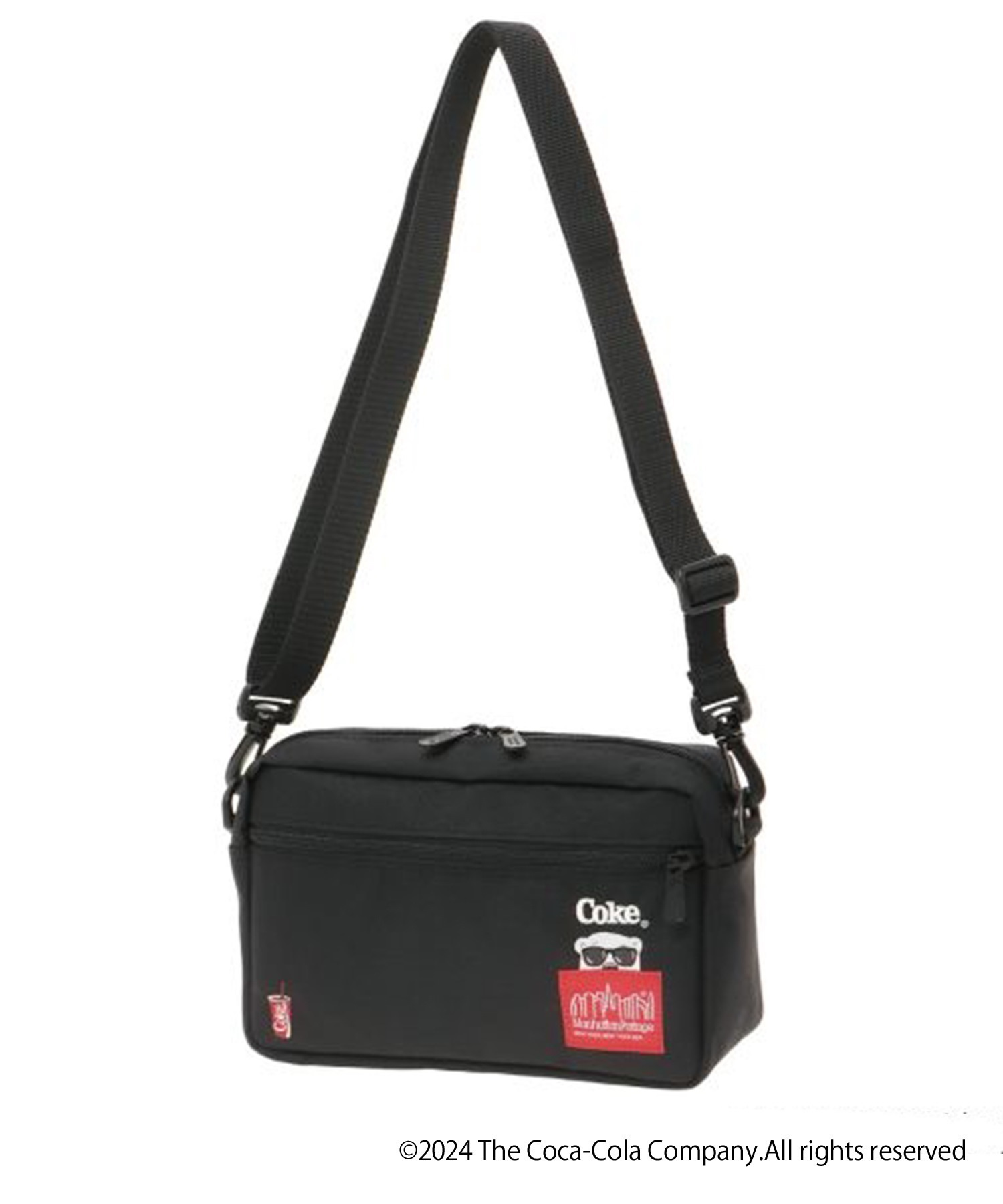 Manhattan Portage マンハッタンポーテージ Jogger Bag Coca-Cola ショルダーバッグ アウトドア ストリート MP1404LCOKE(BLACK-FREE)