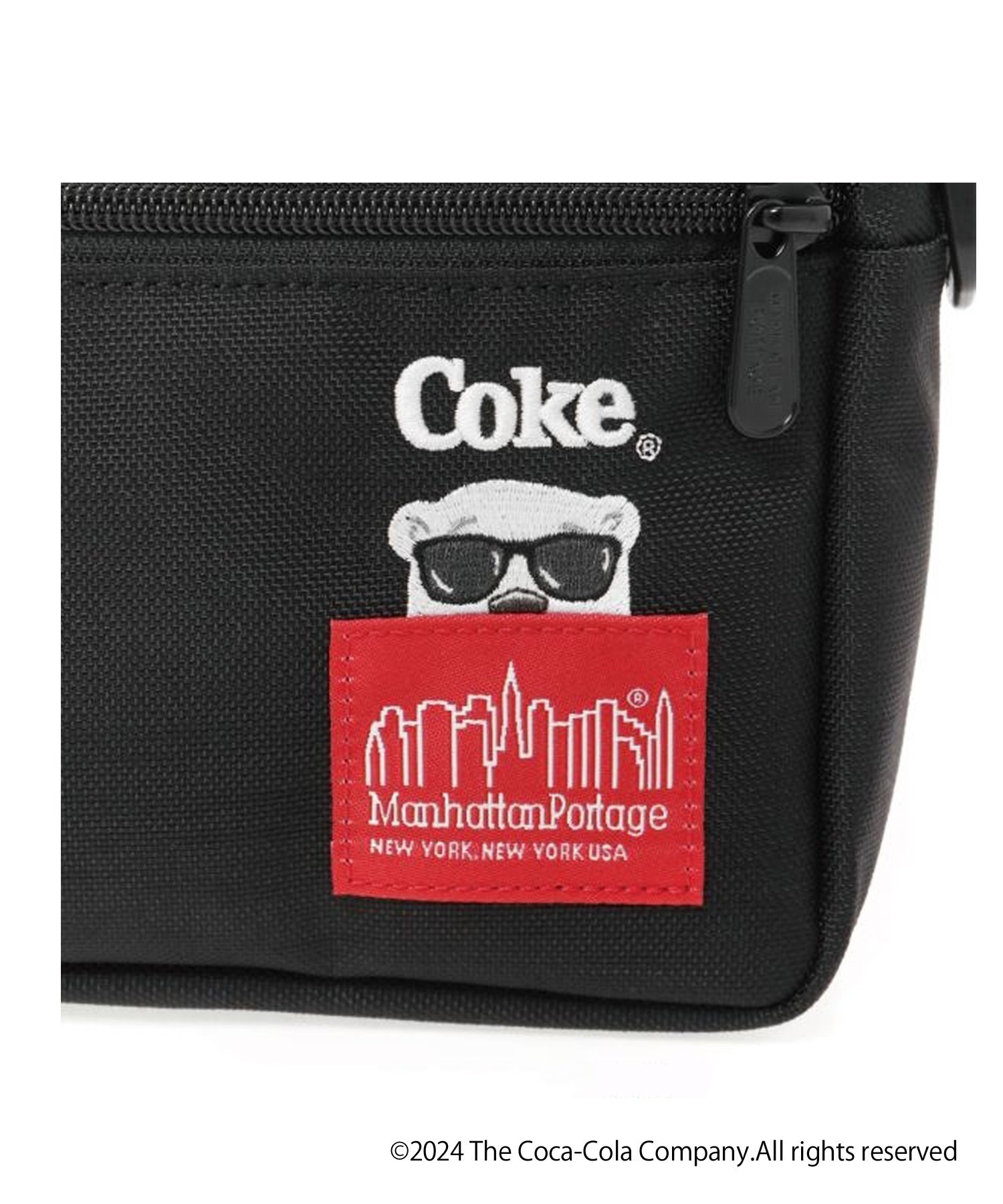 Manhattan Portage マンハッタンポーテージ Jogger Bag Coca-Cola ショルダーバッグ アウトドア ストリート MP1404LCOKE(BLACK-FREE)