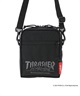 Manhattan Portage マンハッタンポーテージ ショルダーバッグ THRASHERコラボレーション City Light Bag MP1403PLTH(BLACK-FREE)