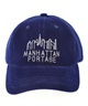 Manhattan Portage マンハッタンポーテージ キャップ 帽子 フリーサイズ Hand Like Stitch 6P Cap MP293(BLACK-FREE)