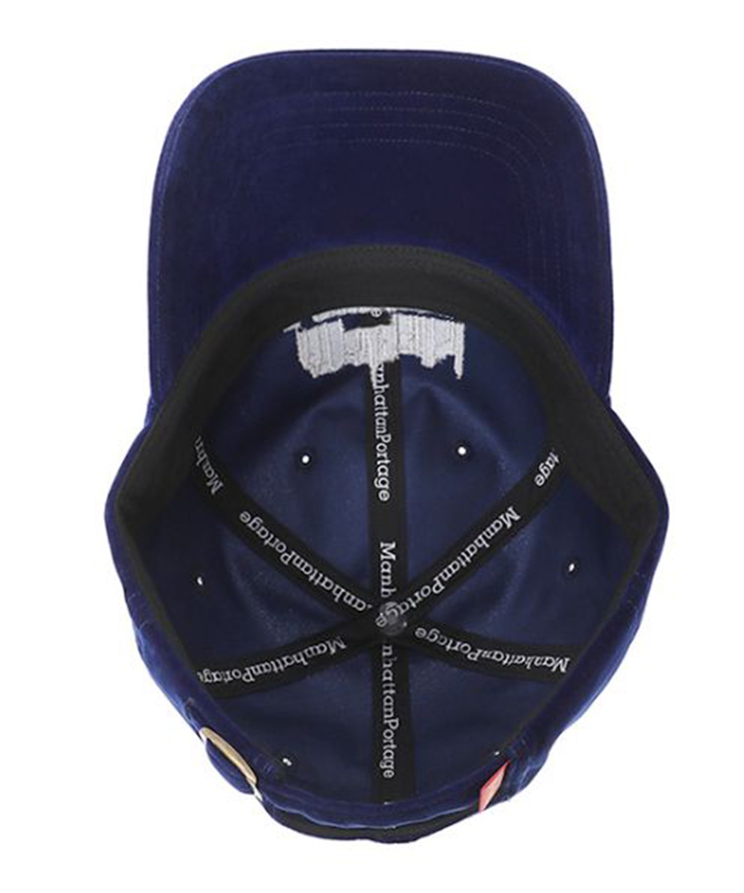 Manhattan Portage マンハッタンポーテージ キャップ 帽子 フリーサイズ Hand Like Stitch 6P Cap MP293(BLACK-FREE)