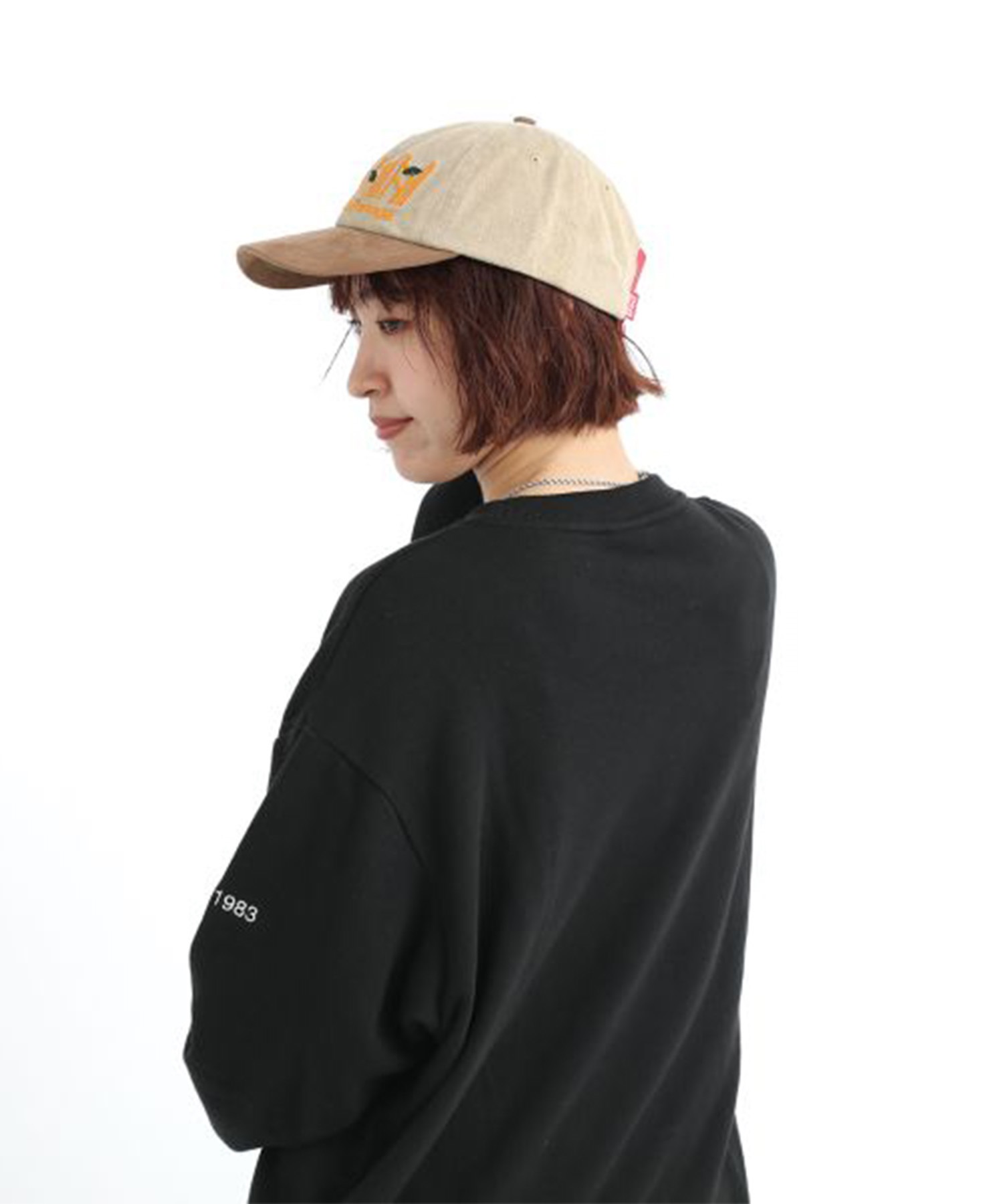 Manhattan Portage マンハッタンポーテージ キャップ 帽子 フリーサイズ Suede Visor Cap MP278(BLACK-FREE)