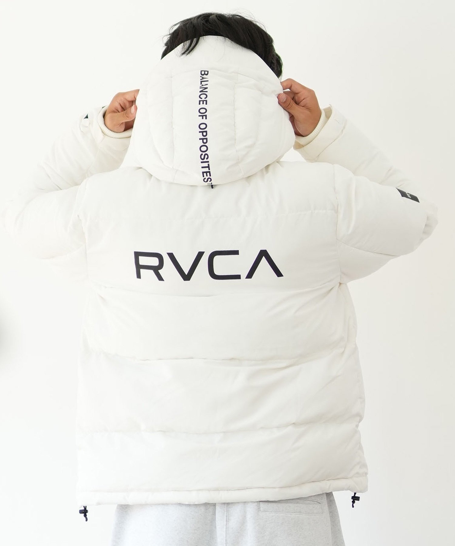 RVCA ルーカ アウター 中綿 メンズ ジャケット バックロゴ BE042-767(FTG-S)