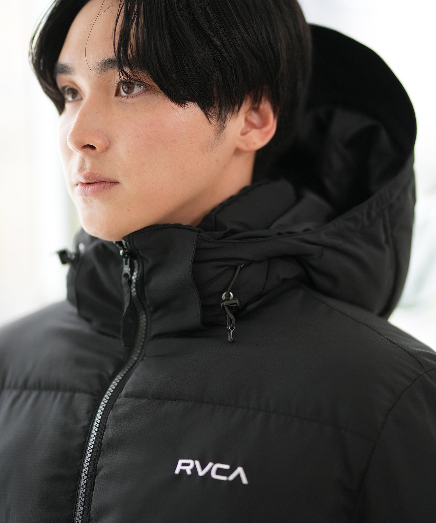 RVCA ルーカ アウター 中綿 メンズ ジャケット バックロゴ BE042-767(FTG-S)