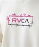 RVCA ルーカ トレーナー クルーネック メンズ スウェット バックプリント 裏起毛 BE042-P05 ムラサキスポーツ限定(ANW-S)