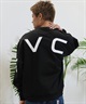 RVCA ルーカ トレーナー クルーネック メンズ スウェット ビッグロゴ バックプリント ルーズシルエット 裏起毛 BE042-032(KHA-S)