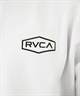 RVCA ルーカ パーカー プルオーバー メンズ バックプリント ペイズリー柄 裏起毛 BE042-P06 ムラサキスポーツ限定(BLK-S)