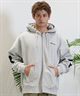 RVCA ルーカ パーカー ジップアップ メンズ ビッグロゴ バックプリント ルーズシルエット BE042-044(BBB-S)