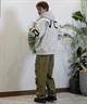 RVCA ルーカ パーカー ジップアップ メンズ ビッグロゴ バックプリント ルーズシルエット BE042-044(BBB-S)