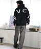 RVCA ルーカ パーカー ジップアップ メンズ ビッグロゴ バックプリント ルーズシルエット BE042-044(BBB-S)