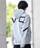 RVCA ルーカ パーカー プルオーバー メンズ スウェット フーディー ビッグロゴ バックプリント ルーズシルエット 裏起毛 BE042-005(HGR-S)