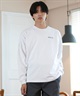 RVCA ルーカ 長袖 Tシャツ メンズ XXX LT バックプリント ルーズシルエット ムラサキスポーツ限定 BE042-P08(WHT-S)