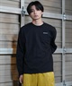 RVCA ルーカ 長袖 Tシャツ メンズ XXX LT バックプリント ルーズシルエット ムラサキスポーツ限定 BE042-P08(WHT-S)