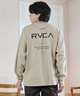 RVCA ルーカ 長袖 Tシャツ メンズ XXX LT バックプリント ルーズシルエット ムラサキスポーツ限定 BE042-P08(WHT-S)