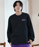 RVCA ルーカ 長袖 Tシャツ メンズ ロンT バックプリント ペイズリー柄 ルーズシルエット ムラサキスポーツ限定 BE042-P07(KHA-S)