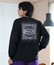 RVCA ルーカ 長袖 Tシャツ メンズ ロンT バックプリント ペイズリー柄 ルーズシルエット ムラサキスポーツ限定 BE042-P07(KHA-S)