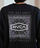 RVCA ルーカ 長袖 Tシャツ メンズ ロンT バックプリント ペイズリー柄 ルーズシルエット ムラサキスポーツ限定 BE042-P07(KHA-S)