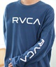 RVCA ルーカ 長袖 Tシャツ メンズ ロンT オーバーサイズ ロゴ ユニセックス BE042-059(DKD-S)