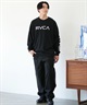 RVCA ルーカ 長袖 Tシャツ メンズ ロンT オーバーサイズ ロゴ ユニセックス BE042-059(DKD-S)