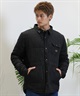 RVCA ルーカ アウター メンズ シャツジャケット 長袖シャツ デニムジャケット ルーズシルエット BE042-109(BLK-M)