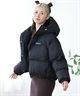 RVCA ルーカ 中綿 ジャケット レディース ショート丈 MINI RVCA SHORT PUFFER HD JKT BE044-761(CLO-M)