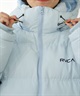 RVCA ルーカ 中綿 ジャケット レディース アウター ロゴ 撥水 BALANCE PUFFER HD JKT BE044-760(BES0-M)