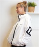 RVCA ルーカ アウター レディース ナイロンジャケット ビッグロゴ バックプリント セットアップ対応 BE044-759(WHT-S)