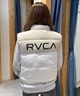 RVCA ルーカ ベスト レディース 中綿 スタンドネック バックプリント BE04D-757(WDR0-S)