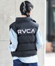 RVCA ルーカ ベスト レディース 中綿 スタンドネック バックプリント BE04D-757(WDR0-S)