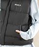 RVCA ルーカ ベスト レディース 中綿 スタンドネック バックプリント BE04D-757(WDR0-S)