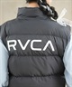 RVCA ルーカ ベスト レディース 中綿 スタンドネック バックプリント BE04D-757(WDR0-S)