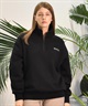 RVCA ルーカ トレーナー ハーフジップ レディース スウェット バックプリント 裏起毛 BE044-010(CLO-S)