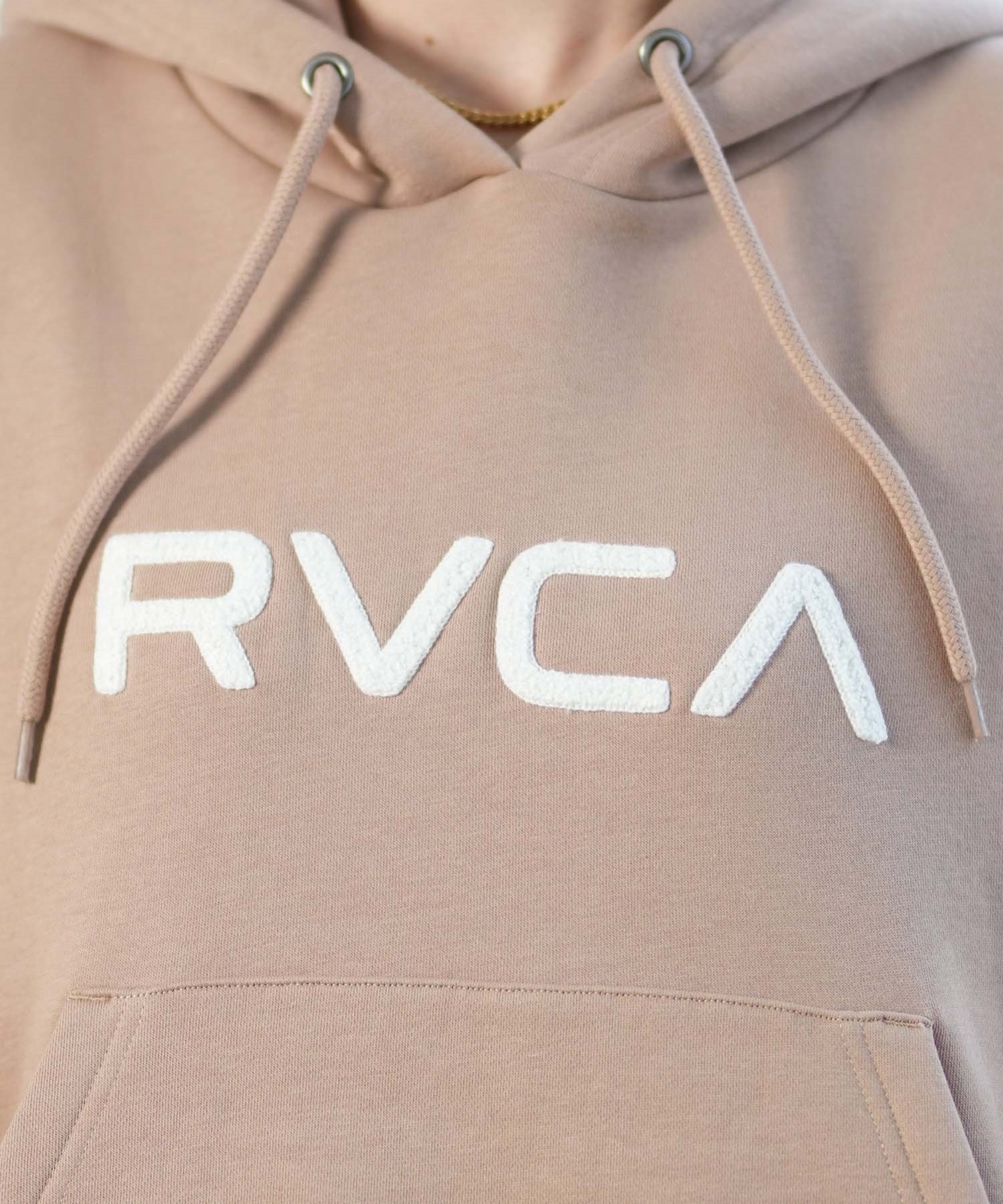 RVCA ルーカ パーカー レディース ロゴ プルオーバー セットアップ対応 BE044-017(CKA0-S)