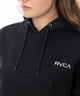 RVCA ルーカ パーカー レディース クロップド丈 バックプリント セットアップ対応 BE044-015(PFM0-S)