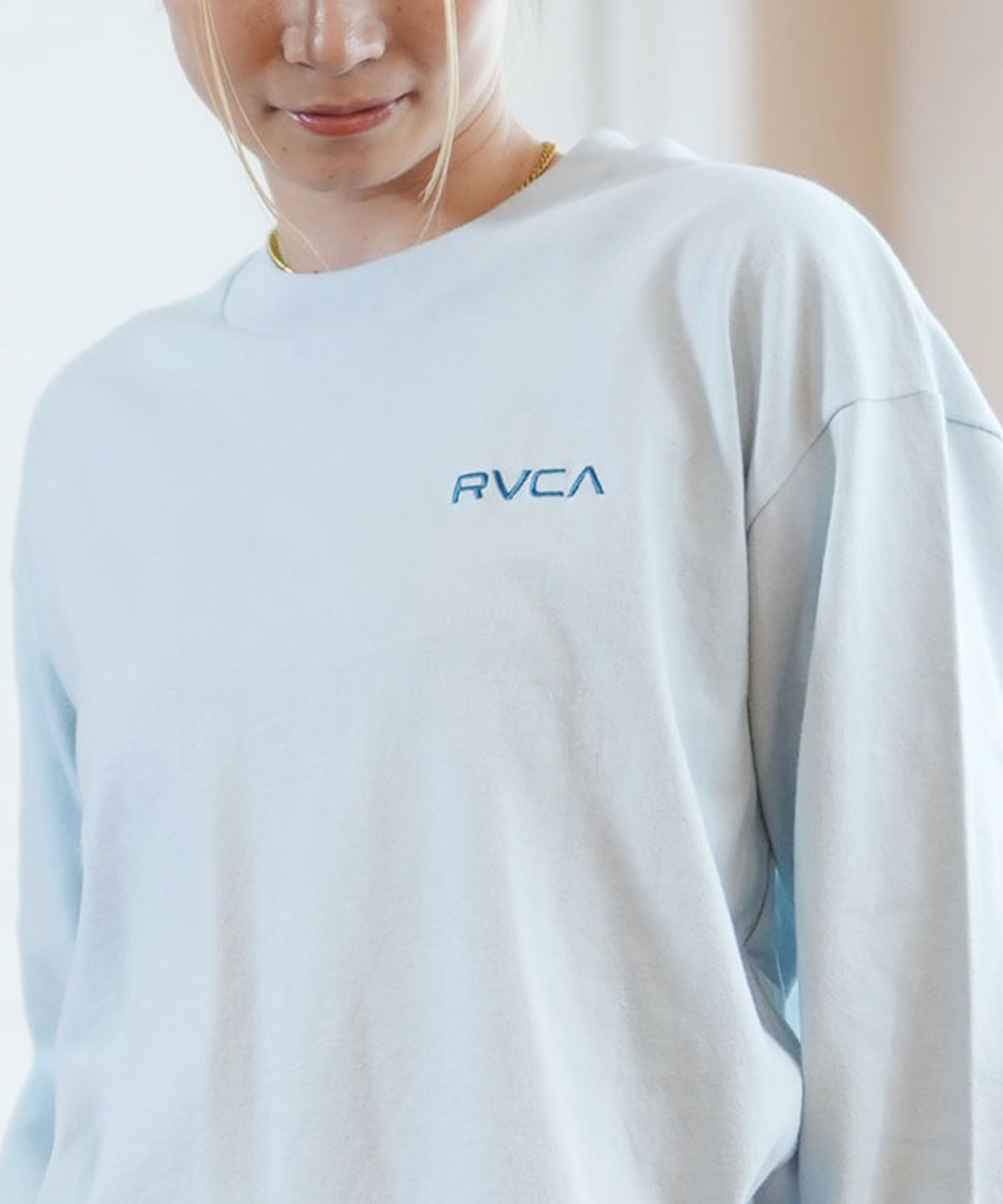 RVCA ルーカ 長袖 Tシャツ レディース バックプリント ロンT BE044-052(BES0-S)