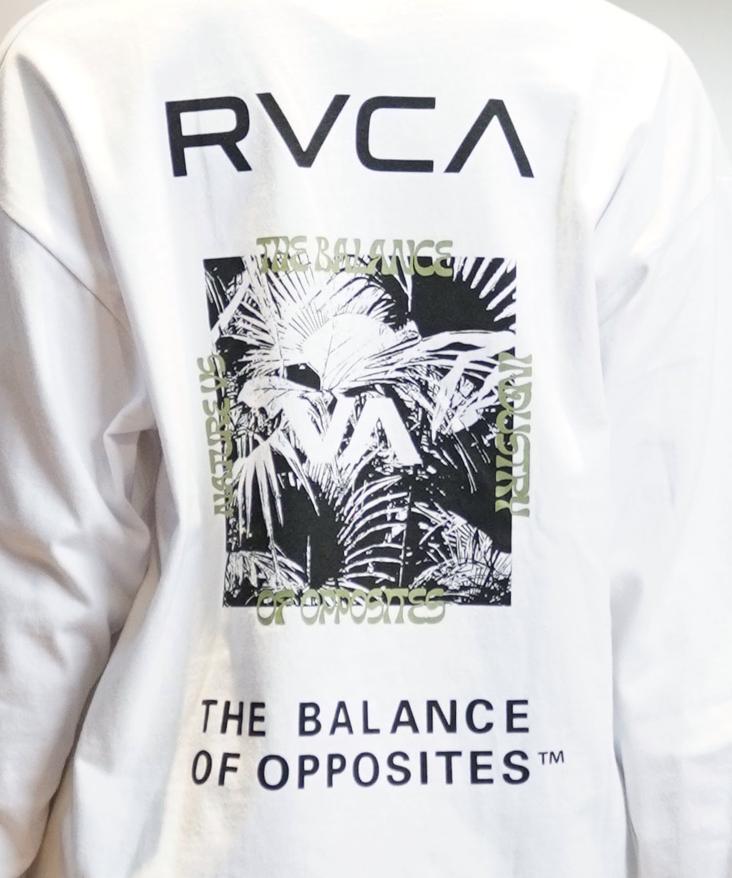 RVCA ルーカ 長袖 Tシャツ レディース バックプリント ロンT BE044-052(BES0-S)