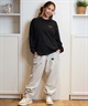 RVCA ルーカ スウェットパンツ レディース ロングパンツ セットアップ対応 RECESSION SWEATPANTS BE044-717(GRY-S)