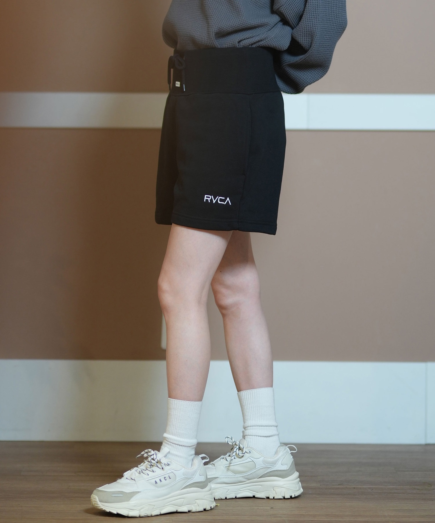 RVCA ルーカ ショートパンツ レディース スウェットパンツ BE044-P60(CLO-S)