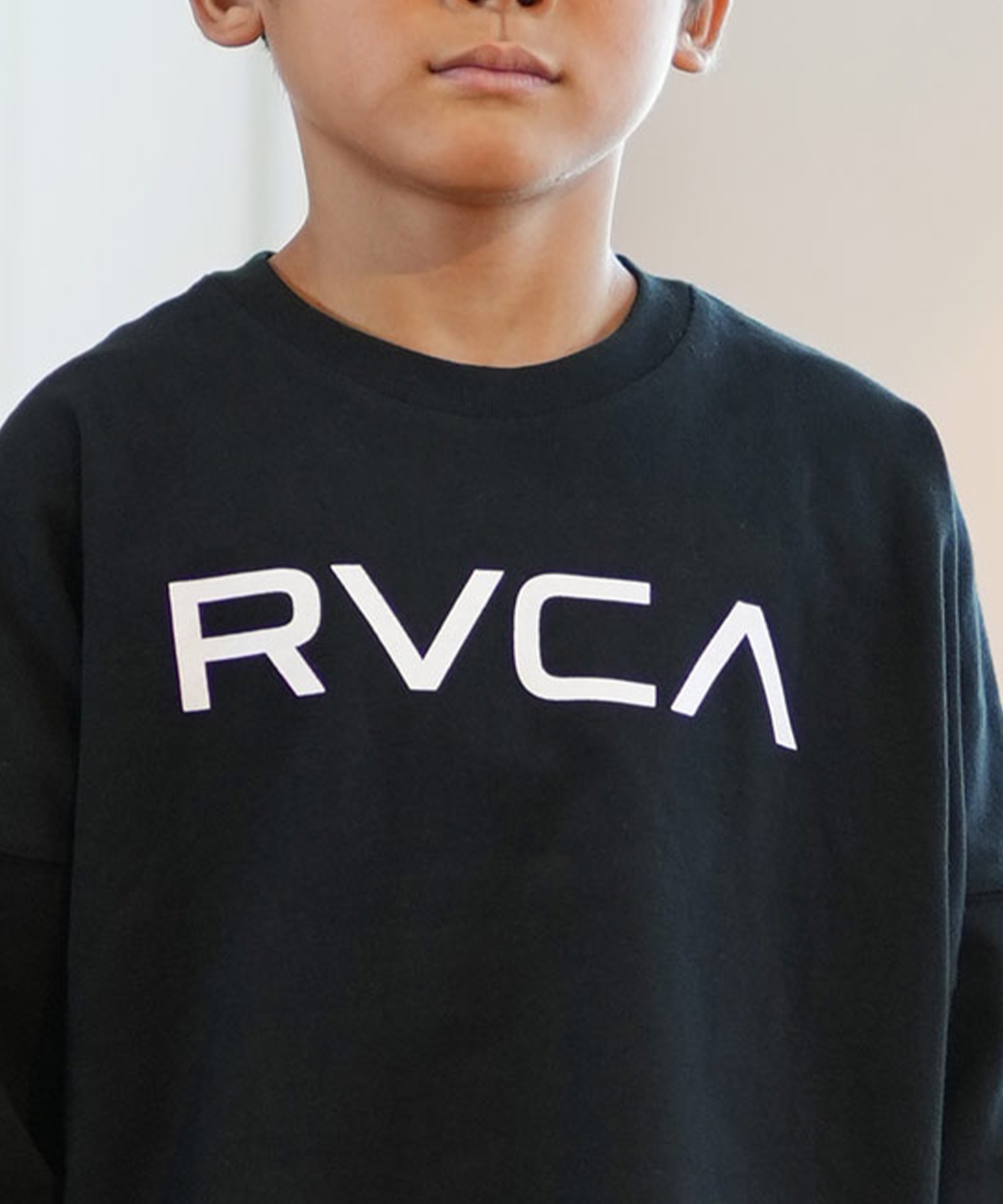 RVCA ルーカ Tシャツ キッズ 長袖 ロンT ロゴ バックプリント 親子コーデ BE046-059 ロングスリーブ｜ムラサキスポーツオンラインストア  通販