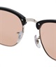 RAY-BAN/レイバン CLUBMASTER 0RB3016 サングラス 紫外線予防(BK/PK-51cm)