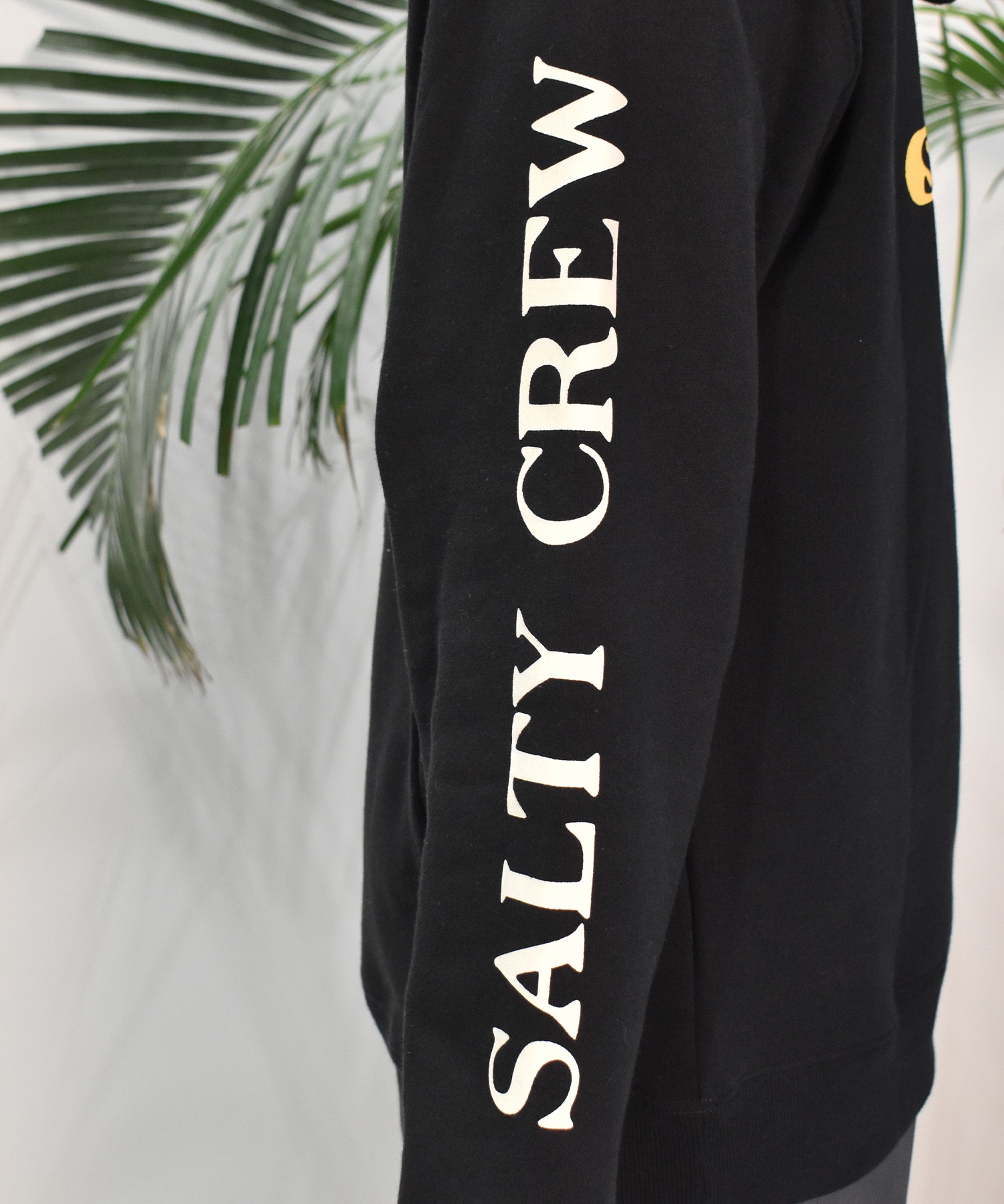 SALTY CREW ソルティークルー パーカー プルオーバー メンズ スウェット フーディー バックプリント 裏起毛 74-270(BLK-M)