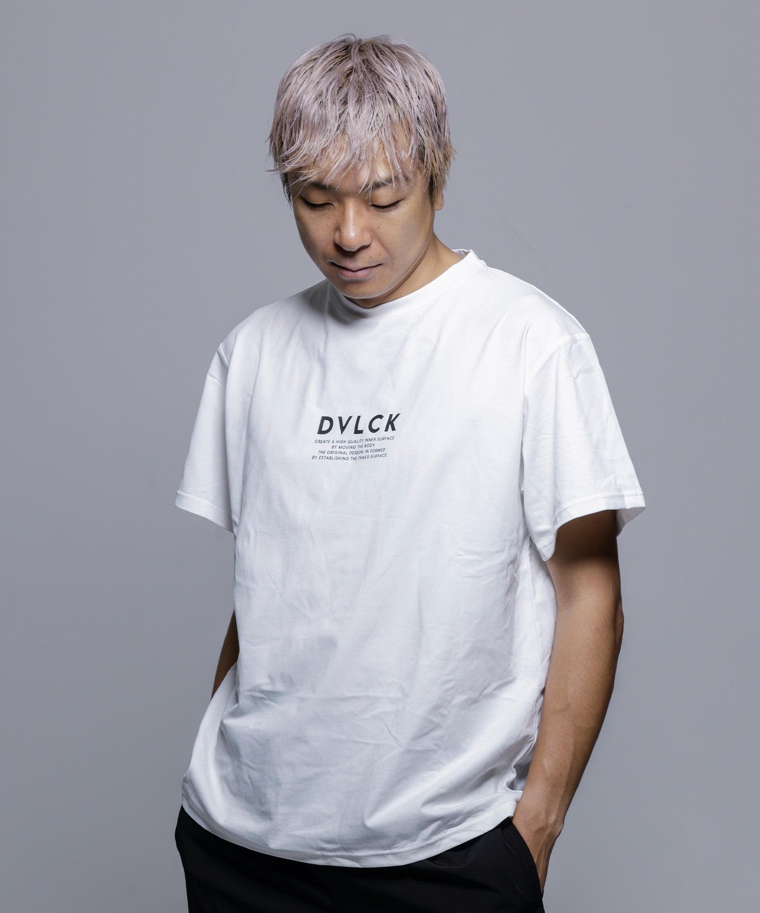 DEVILOCK デビロック ラッシュガード 半袖 メンズ Tシャツ 水陸両用 UVカット 速乾 DV24066 ムラサキスポーツ限定(WT-M)