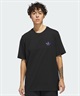 adidas skateboarding アディダス スケートボーディング 半袖 Tシャツ メンズ バックプリント 4.0ストレッチ ロゴ IS2662 421241422(BK/BL-L)