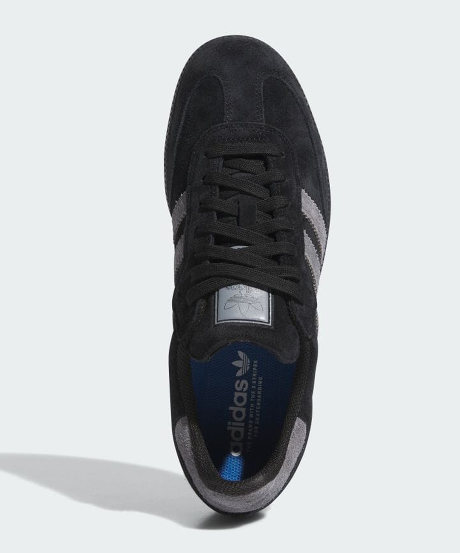 adidas skateboarding アディダス スケートボーディング スニーカー メンズ レディース SAMBA ADV サンバ 421243956 IH3348(BK/GY-23.0cm)