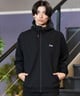 AUST オースト メンズ パーカー ボンディングZIPパーカー ジップアップ 244OO1PK060AU(BLK-M)