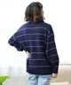 BEVERY HILLS P.C ビバリーヒルズポロクラブ セーター レディース ハーフジップ ニット ワンポイント 4422-5751(28IV-L)