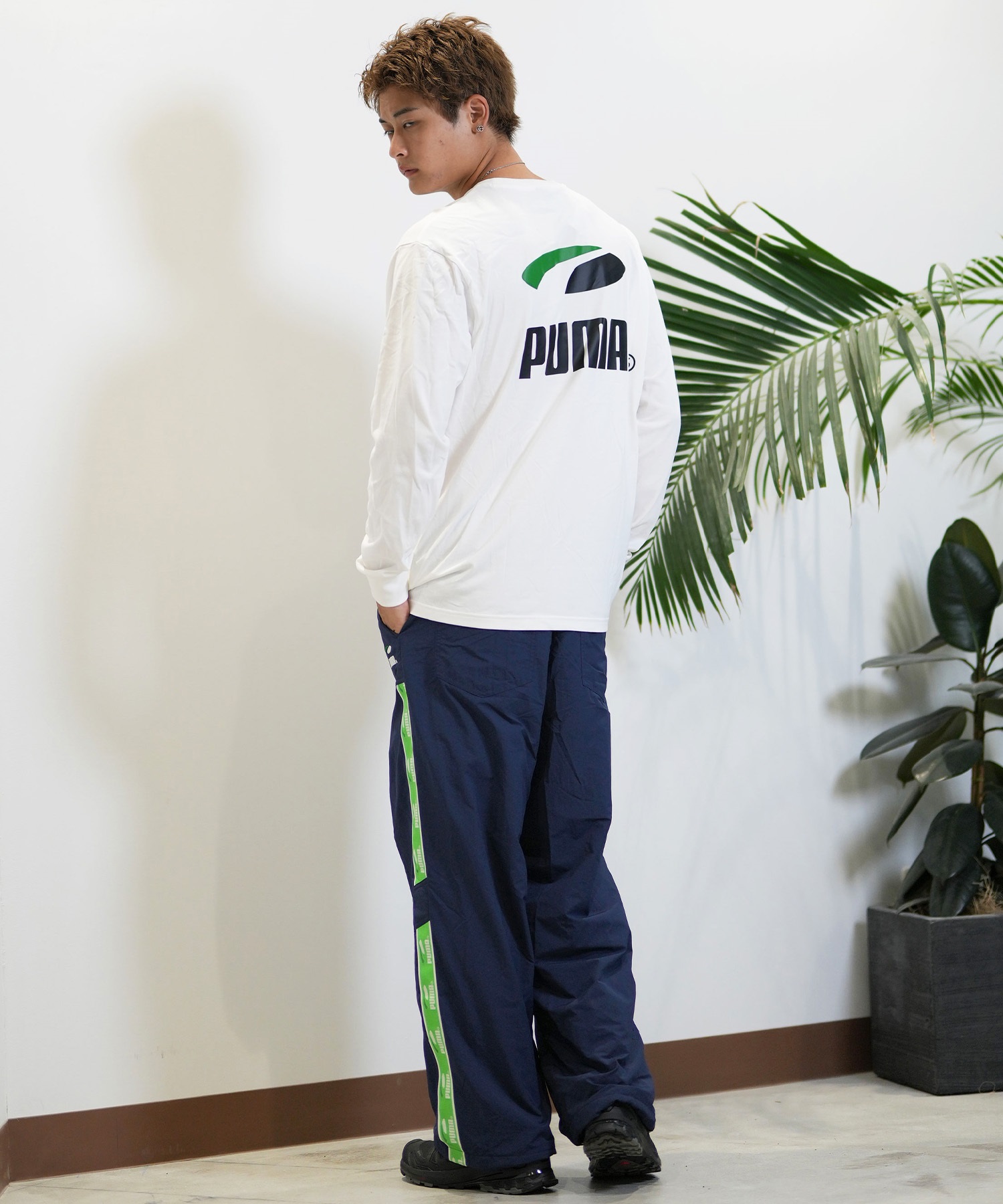 PUMA SKATEBOARDING プーマ スケートボーディング ロングパンツ メンズ ウーブンパンツ 機能素材 セットアップ対応 628135(01-M)