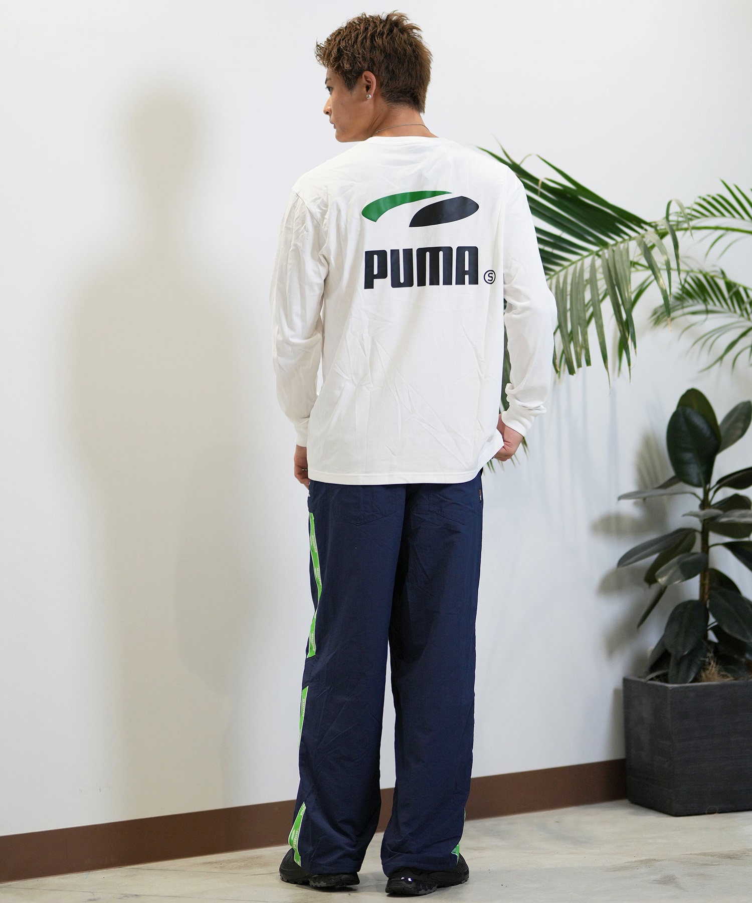 PUMA SKATEBOARDING プーマ スケートボーディング ロングパンツ メンズ ウーブンパンツ 機能素材 セットアップ対応 628135(01-M)