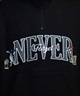 FORGET NEVER フォーゲットネバー ハーフジップトレーナー ビックシルエット 244OO1TR090FN	ムラサキスポーツ限定(WHT-M)