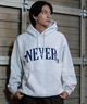 FORGET NEVER フォーゲットネバー メンズ パーカー 244OO1PK057FN ムラサキスポーツ限定(WHT-M)